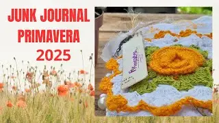 JUNK JOURNAL SPRING, FLOWERING PAGE