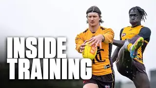 Clips I Shot From Hawthorn's Main Training Session #1