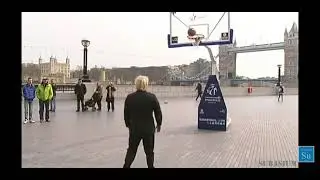 Boris Johnson - 3 Pointer Shot!!