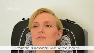 Guida per l'uso del Sedile da massaggio shiatsu Beurer MG 300