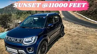 Post-Lockdown Capturing the Perfect SUNSET with Maruti Suzuki Ignis @ 11,000ft - SpeedHounds #Ignis