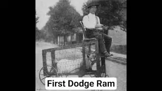 The very first Dodge Ram pickup truck.