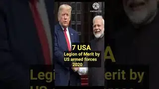 Highest Civilian Honours Conferred on PM Shri Narendra Modi by Nations #shorts #pmmodi