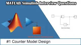 MBD Interview Questions|Model Based Development| #1.Counter Design
