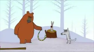 Funny cartoons    Log Jam series long version    14 minutes