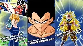 New Summonable Lr Angel Vegeta super attacks, active skill & ssj3 Goku super DBZ Dokkan Battle