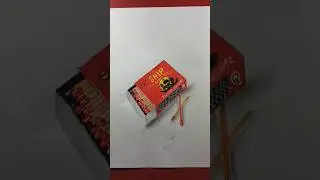 very easy Matchbox drawing  #viral #shorts