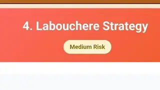 Step no 4 labouchere strategy 🤫