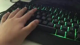 Lubed razer cynosa v2 space bar