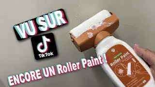 TEST DU ROLLER PAINT VU SUR TIK TOK, mais c'est quoi cette m...