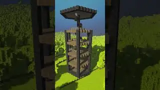 Timelapse Tuesday TOWER BUILD #gamingshorts #crafting #creativebuilds