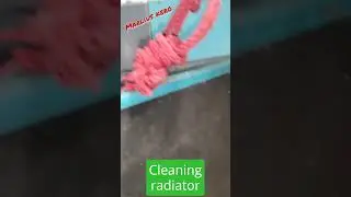 cleaning generator radiator#shorts