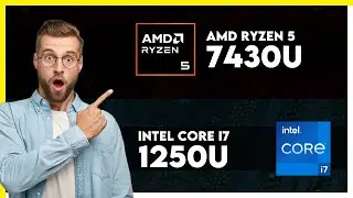 AMD Ryzen 5 7430U vs Intel Core i7 1250U Comparison