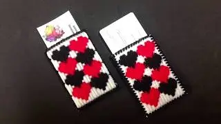 Plastic Canvas : Gift Card Holder part 2