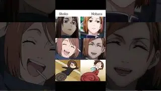 Shoko 🤍 Nobara &mdash; same chaos, different eras 🔥