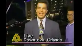 Filming of Lethal Weapon 3 in Orlando, Florida with Shepard Smith