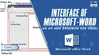 Interface of Microsoft word | Introduction to interface in Ms word | MS Word Interface Explain