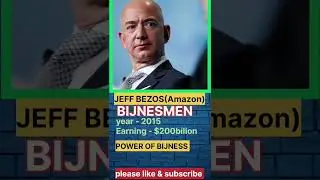 Amazon (Jeff Bezos) networth in 2024 #youtubeshorts #shorts #viralshorts #trendingshorts #amazon