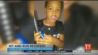 Family of 3-year-old hit-and-run victim tells his story (Monday 11PM report)