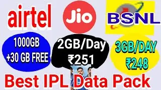 Jio, Airtel and BSNL best IPL Data pack for Cricket lovers to watch online IPL 2018 FREE