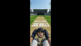 Cricket Practice Gameplay | Improving Batting Skills