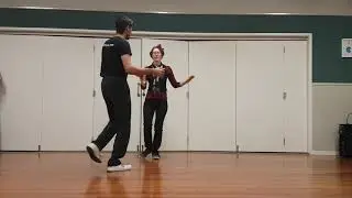 Swing Dance 101: Lesson 1. Six count basic, tuck turn and a break.