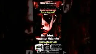 Du bist meine S&uuml;nde - Manu Wolfram&rsquo;s Darkcore Fire 🖤 Goth Noize Song (40s) #Dark #Gothic #Industria