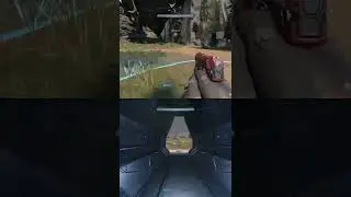 Devastating Halo Pelican Crash!! #shorts #haloinfinite #fails