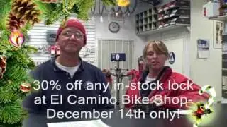 Bike Lock Sale at El Camino Bike Shop