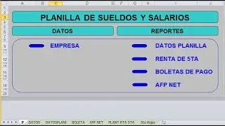 Aprende a calcular tu planilla en minutos con esta plantilla de Excel