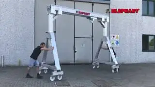 499. Gru a Portale in Alluminio - Elephant srl