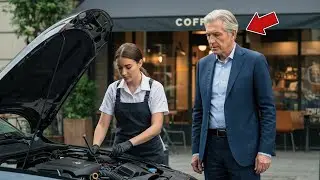Une humble serveuse aide le PDG milliardaire à réparer sa voiture… puis il réalise la vérité