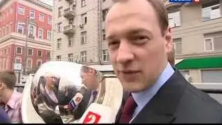 Чествование сборной России █ Парад чемпионов мира 2012
