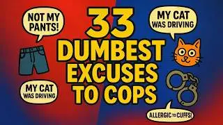 The 33 Most Ridiculous Excuses Ever Told to a Cop