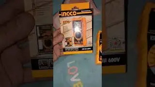 ingco multimeter CAT. lll 600V