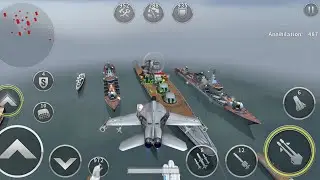 Gunship Battle: SUPER HORNET infinity level in Action.