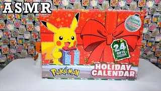 Unboxing Pokemon Holiday Advent Calendar - 2021 | ASMR