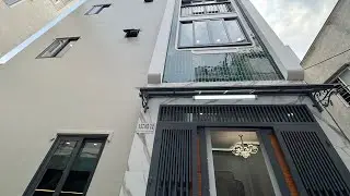 Quận 8 Dương Bá Trạc nhà đẹp view cực thoáng 2 lầu 4pn Sân Thượng gần cầu nguyễn văn cừ#0908590276 