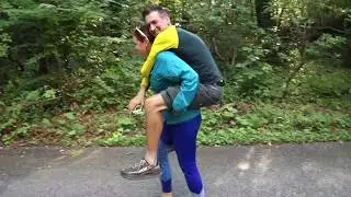 Too Clean and Jeckyl Piggy back ride