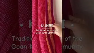 KUNBI Sarees | Handloom Traditional Saree | Goan Kunbi Community | Indian Textile | Sanskruti Store
