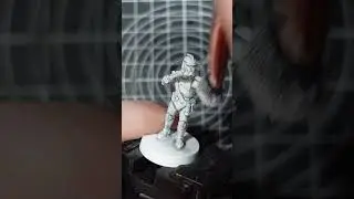Paint White Armour Fast  #shorts