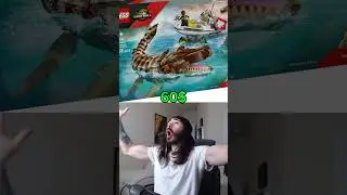 Ranking all of the lego Jurassic world rebirth sets with memes #lego #legomeme #legosets #legoreview