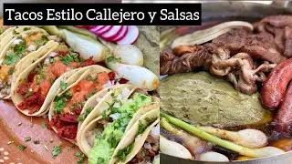 TACOS ESTILO TAQUERIA PARA NEGOCIÓ Y HOGAR / TACOS DE SUADERO TRIPA Y CHORIZO