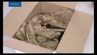 Papierf&uuml;llsystem QXT zur Erzeugung von nachhaltigem F&uuml;llmaterial aus Papier
