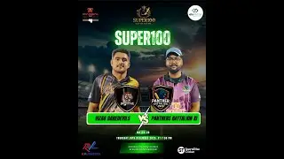 Super 100 Match 20 | Vizag Daredevils vs Panthers Battalion XI | Live | Railway Cricket Ground