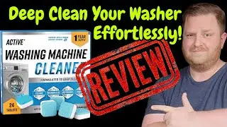 Active Washing Machine Cleaner Descaler Tablets Review