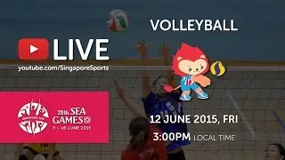 Volleyball Men's Thailand vs Malaysia (Day 7) | 28th SEA Games Singapore 2015