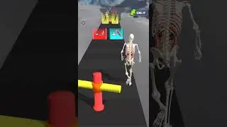 Human Maker Runner Skeleton Gameplay Walkthrough #shorts