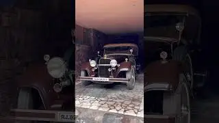Vintage Car Ride #neemranafort #alwar #vintagecar #15thcentury #bollywood