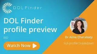 DOL Finder profile previews:DOL Finder profile previews: Dr Aline Charabaty full profile breakdown